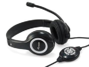 Equip 245301 - Headset - Head-band - Calls & Music - Black - Binaural - Digital